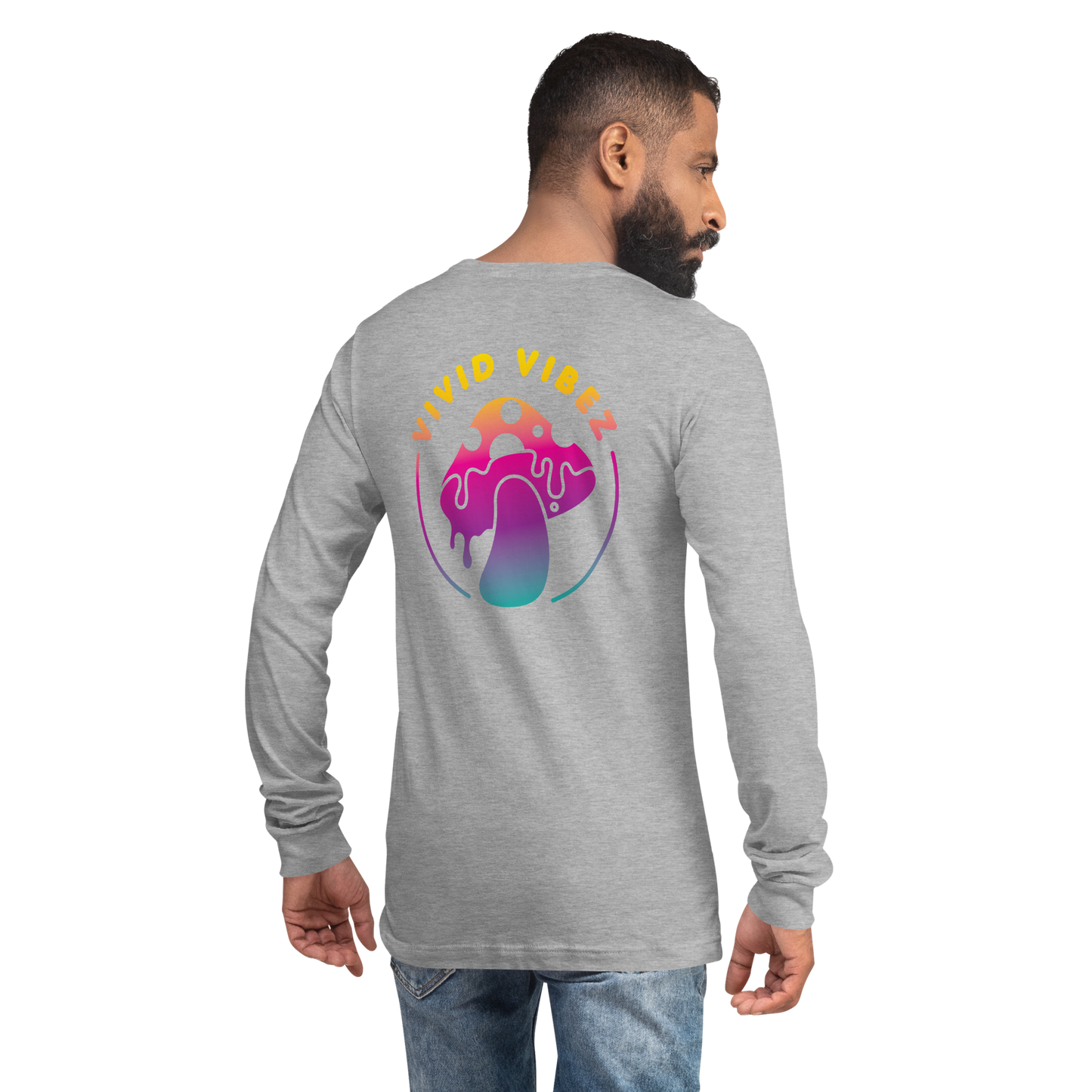 Vivid Vibez Iconic Unisex Long Sleeve Tee