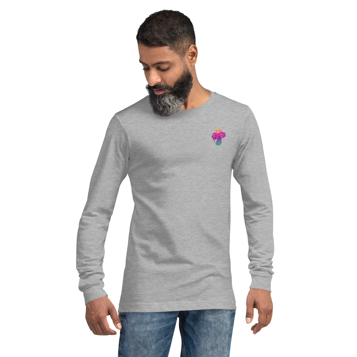 Vivid Vibez Iconic Unisex Long Sleeve Tee