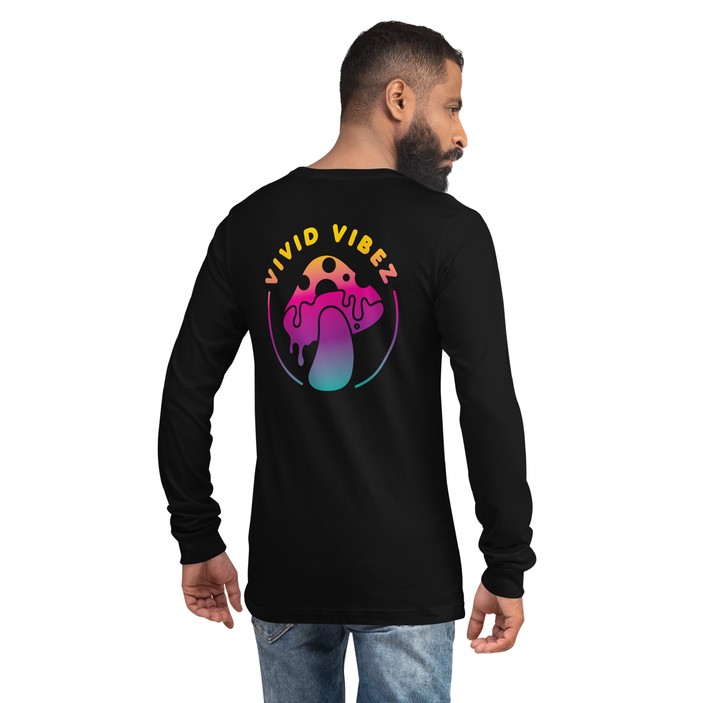 Vivid Vibez Iconic Unisex Long Sleeve Tee