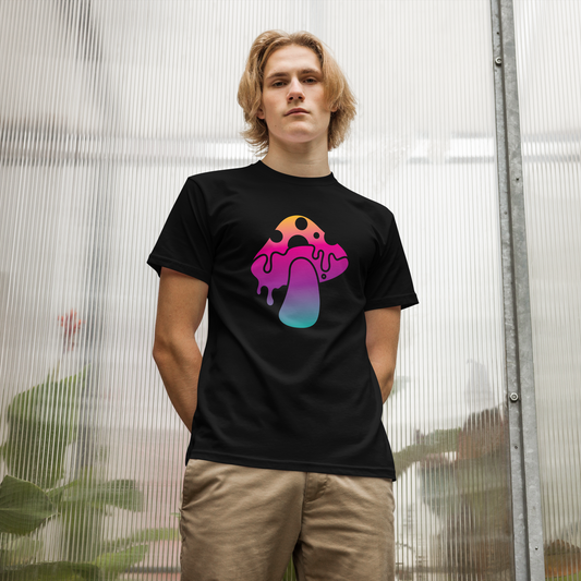 Vivid Vibez Iconic Large Logo Unisex 100% Organic Cotton Tee